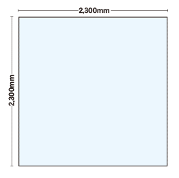 ビッグバナー 2300mm X 2300mmでバナースタンドを1枚から格安作成 Up T 最短即日